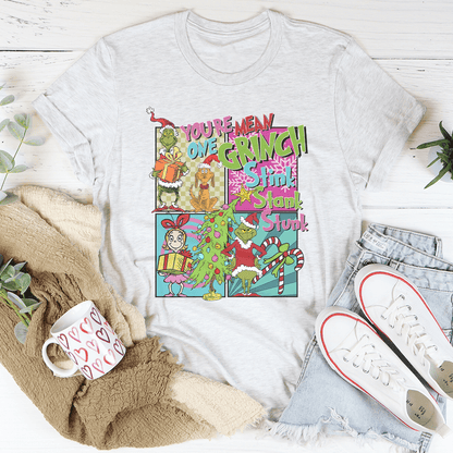 You A Mean One Grinch Stink Stank Stunk Cindy Lou Who Tee shopmerchmallow You A Mean One Grinch Stink Stank Stunk Cindy Lou Who Tee