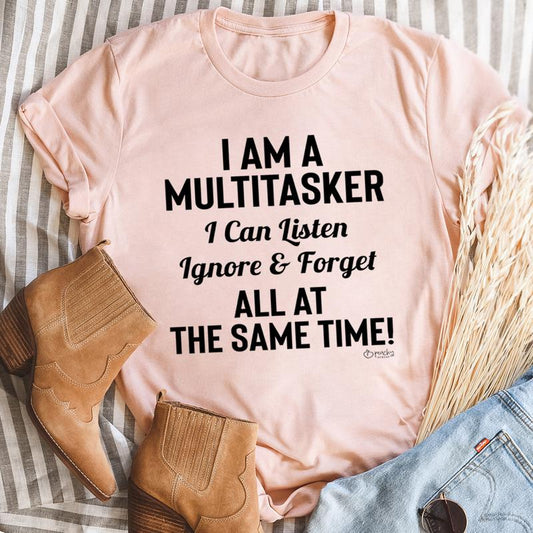 I Am A Multitasker T-Shirt shopmerchmallow I Am A Multitasker T-Shirt