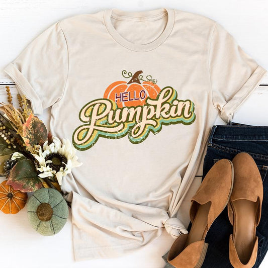 Hello Pumpkin T-Shirt shopmerchmallow Hello Pumpkin T-Shirt