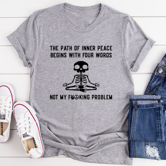 The Path Of Inner Peace T-Shirt shopmerchmallow The Path Of Inner Peace T-Shirt
