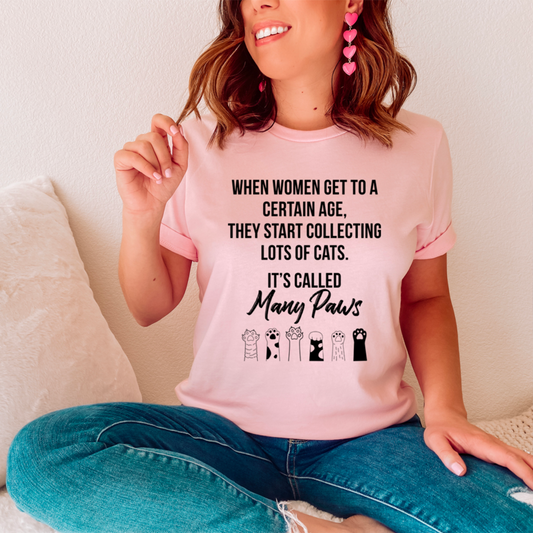 Many Paws T-Shirt shopmerchmallow Many Paws T-Shirt