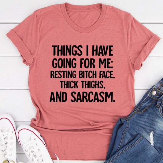 Things I Have Going For Me T-Shirt shopmerchmallow Things I Have Going For Me T-Shirt