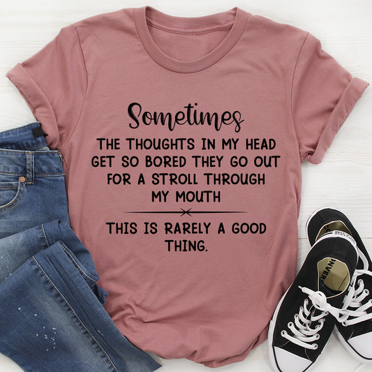 The Thoughts In My Head Get So Bored T-Shirt shopmerchmallow The Thoughts In My Head Get So Bored T-Shirt