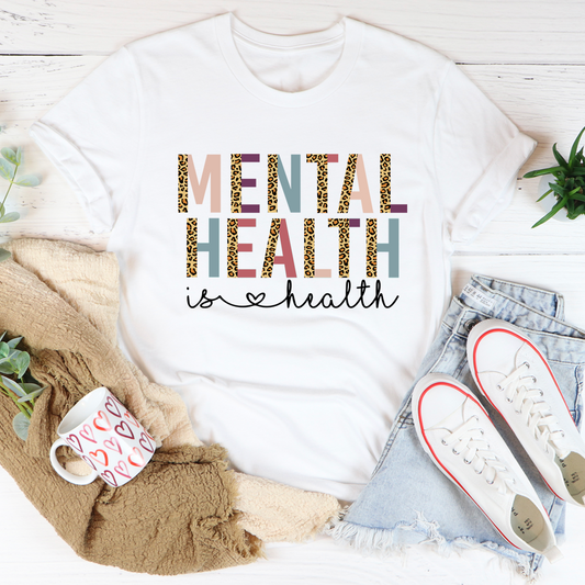 Mental Health Is Health T-Shirt shopmerchmallow Mental Health Is Health T-Shirt