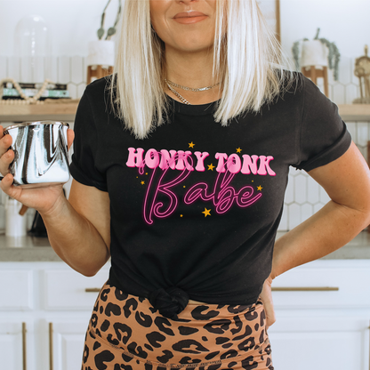 Honky Tonk Babe T-Shirt shopmerchmallow Honky Tonk Babe T-Shirt