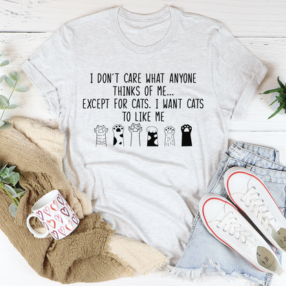 I Want Cats To Like Me T-Shirt