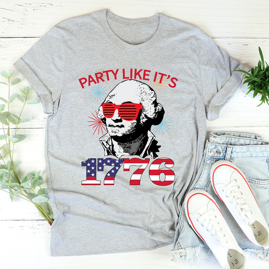 Party Like It's 1776 T-Shirt shopmerchmallow Party Like It's 1776 T-Shirt