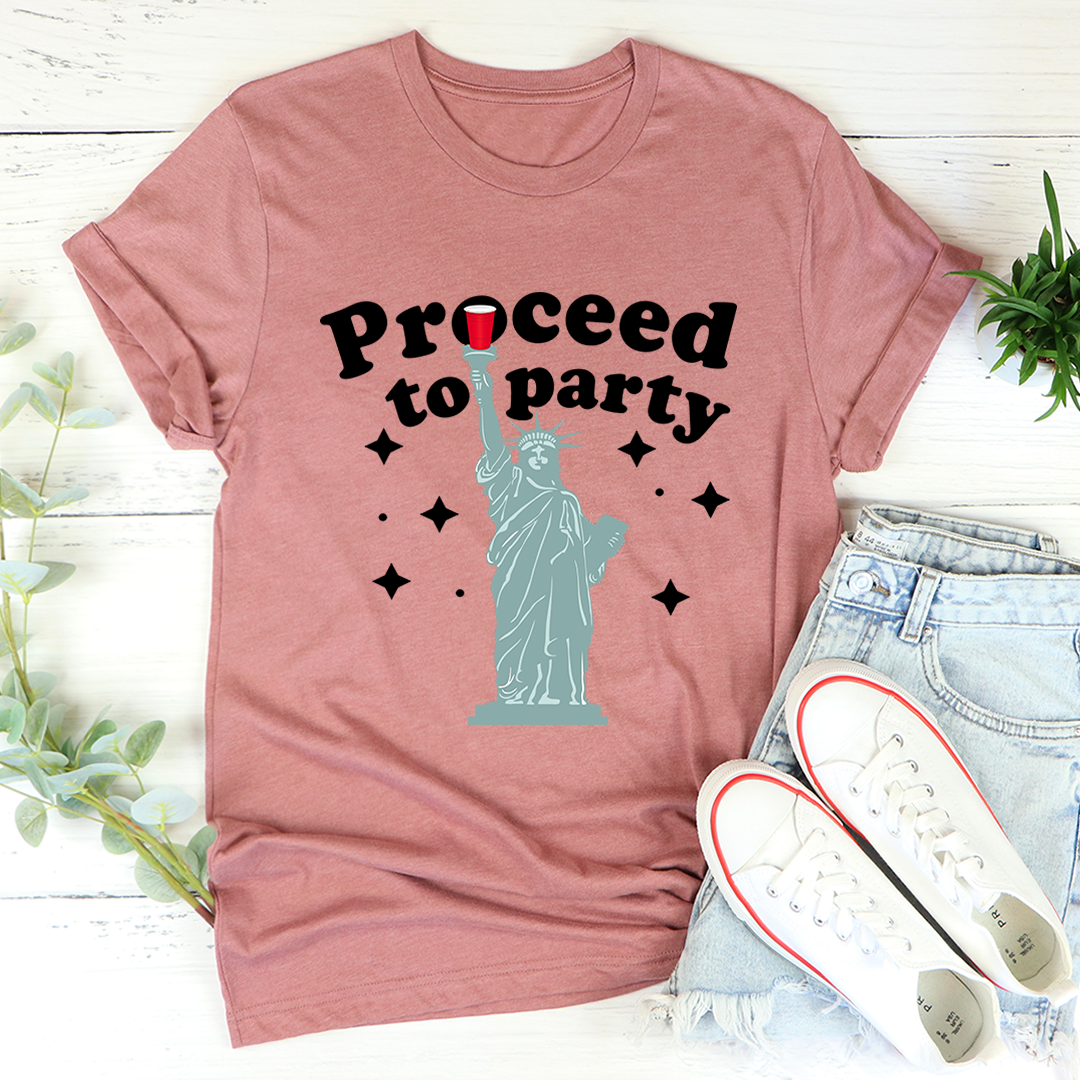 Proceed To Party T-Shirt shopmerchmallow Proceed To Party T-Shirt
