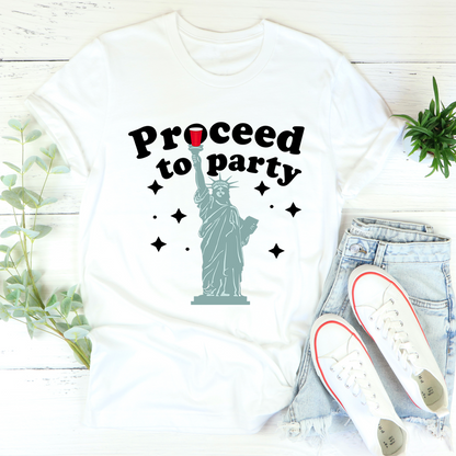 Proceed To Party T-Shirt shopmerchmallow Proceed To Party T-Shirt