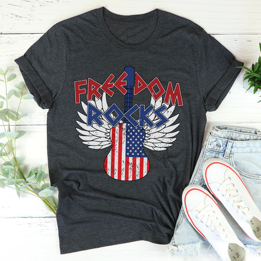 Freedom Rocks T-Shirt shopmerchmallow Freedom Rocks T-Shirt