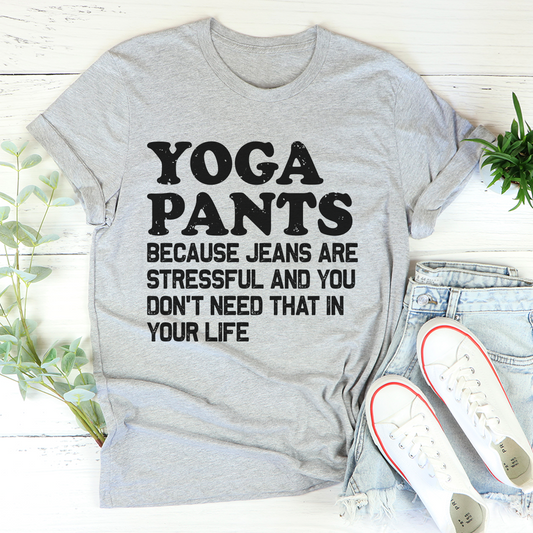Yoga Pants T-Shirt shopmerchmallow Yoga Pants T-Shirt