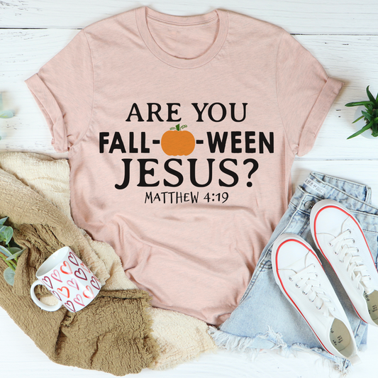 Are You Falloween Jesus T-Shirt shopmerchmallow Are You Falloween Jesus T-Shirt