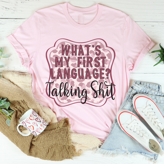My First Language T-Shirt shopmerchmallow My First Language T-Shirt