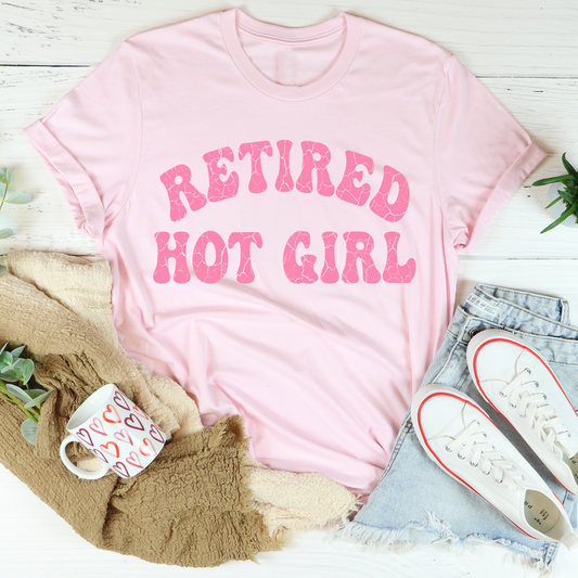 Retired Hot Girl T-Shirt shopmerchmallow Retired Hot Girl T-Shirt