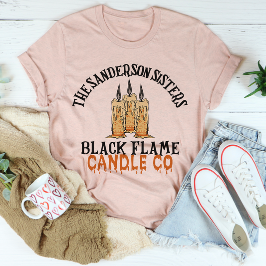 The Sanderson Sisters Black Flame Candle Co T-Shirt shopmerchmallow The Sanderson Sisters Black Flame Candle Co T-Shirt