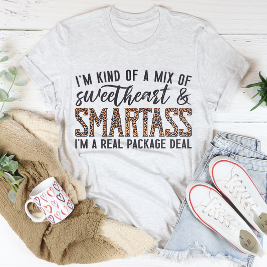 Sweetheart & Smartass T-Shirt shopmerchmallow Sweetheart & Smartass T-Shirt