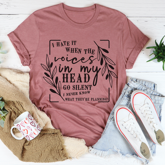 The Voices In My Head T-Shirt shopmerchmallow The Voices In My Head T-Shirt