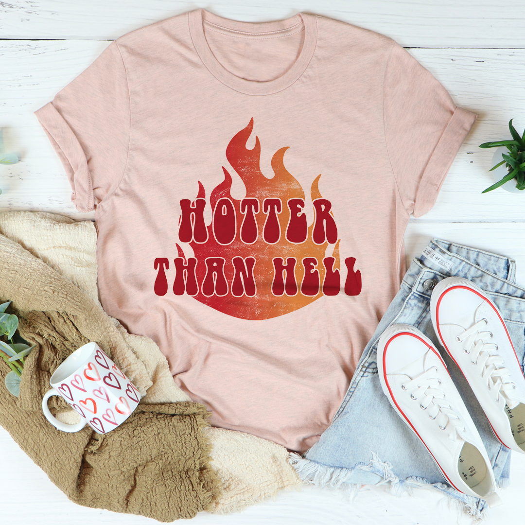 Hotter Than Hell T-Shirt shopmerchmallow Hotter Than Hell T-Shirt