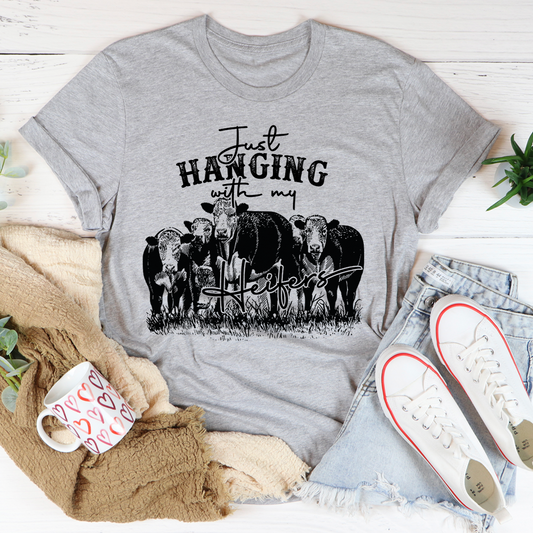 Just Hanging Out With My Heifers T-Shirt shopmerchmallow Just Hanging Out With My Heifers T-Shirt