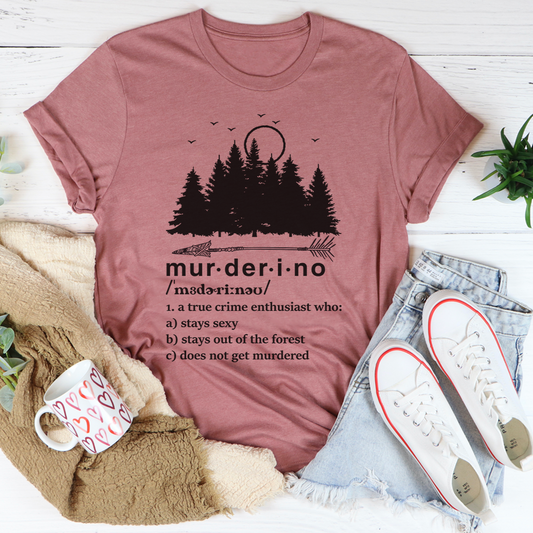 Murderino Noun T-Shirt shopmerchmallow Murderino Noun T-Shirt