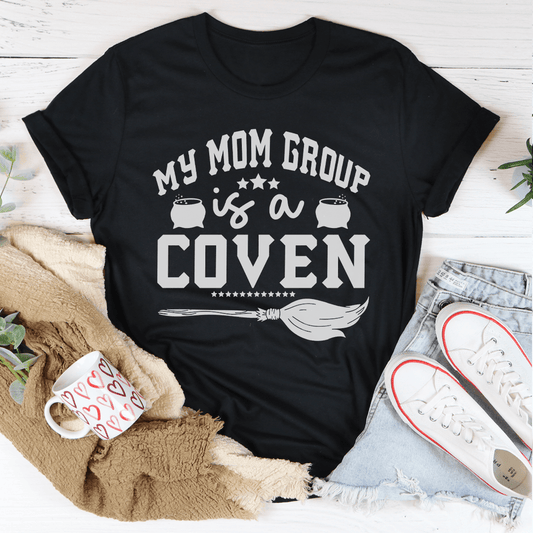 My Mom Group Is A Coven T-Shirt shopmerchmallow My Mom Group Is A Coven T-Shirt