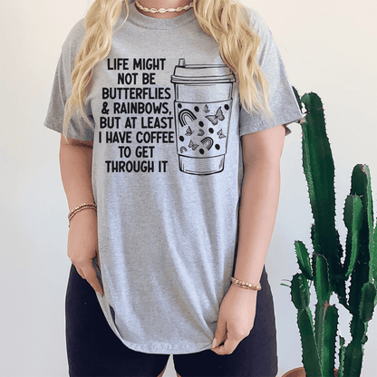 Butterflies And Rainbows T-Shirt shopmerchmallow Butterflies And Rainbows T-Shirt