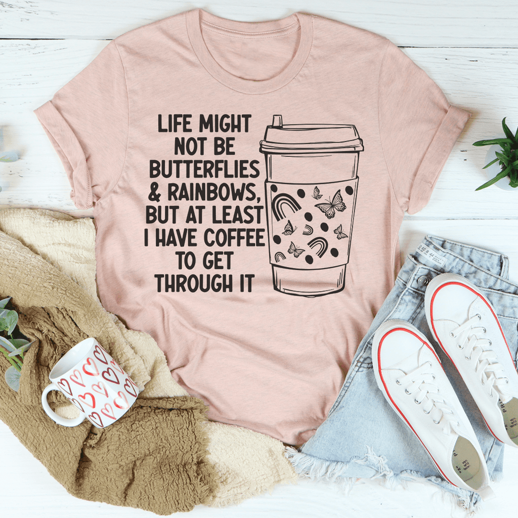 Butterflies And Rainbows T-Shirt shopmerchmallow Butterflies And Rainbows T-Shirt