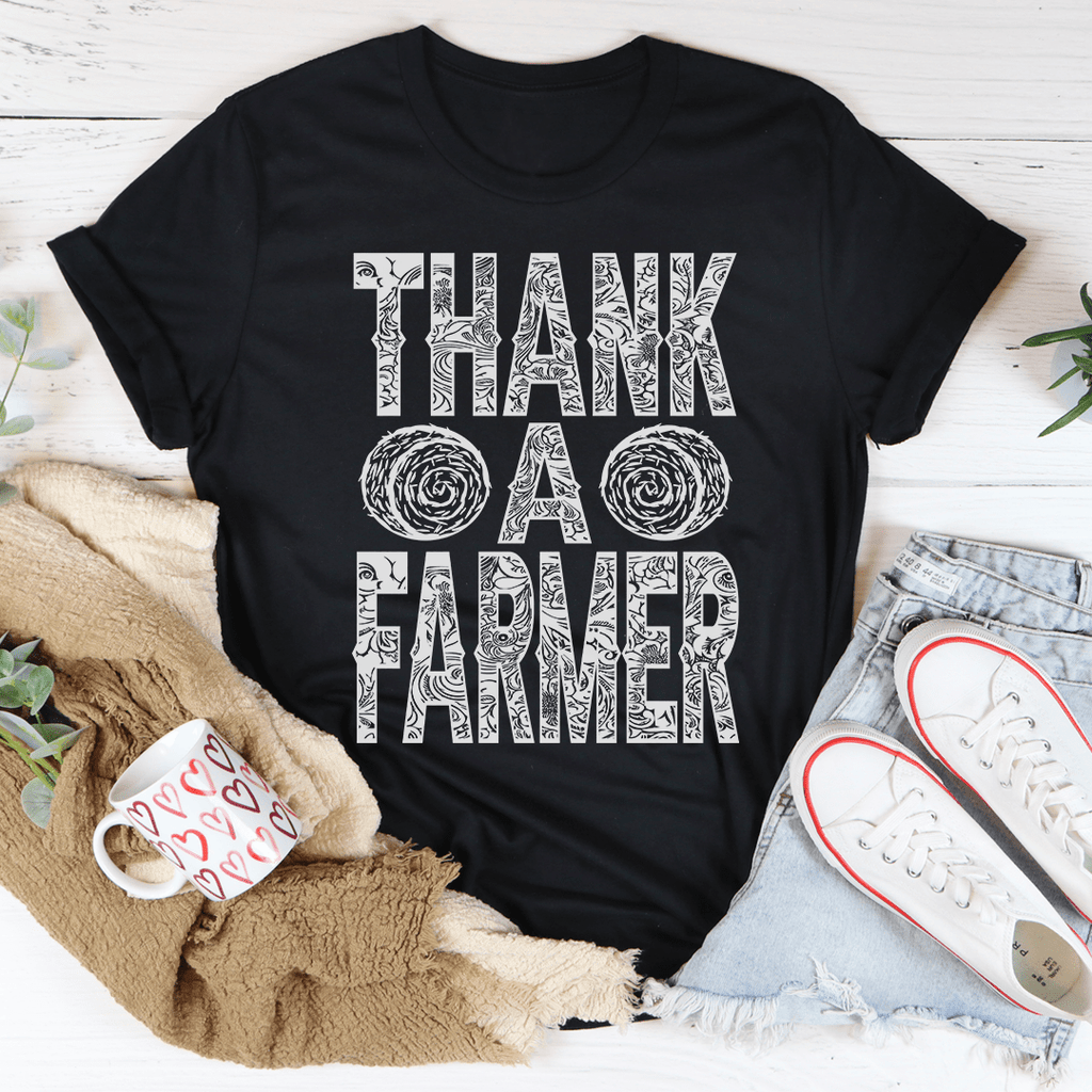 Thank A Farmer T-Shirt shopmerchmallow Thank A Farmer T-Shirt