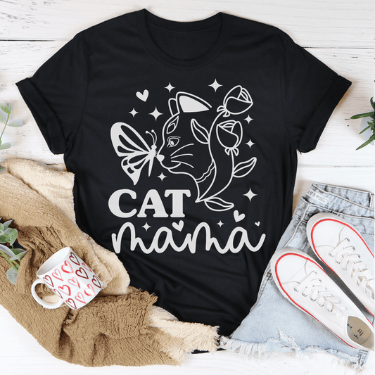 Cat Mama T-Shirt shopmerchmallow Cat Mama T-Shirt