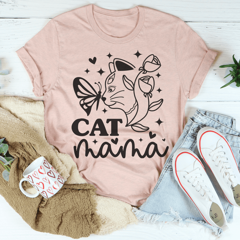 Cat Mama T-Shirt shopmerchmallow Cat Mama T-Shirt