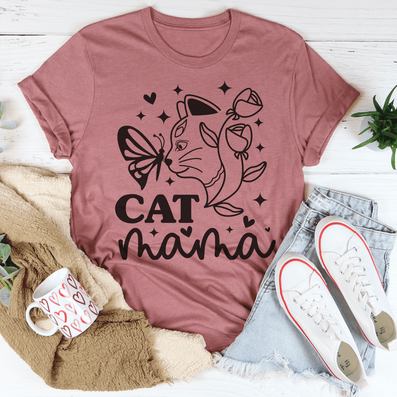 Cat Mama T-Shirt shopmerchmallow Cat Mama T-Shirt