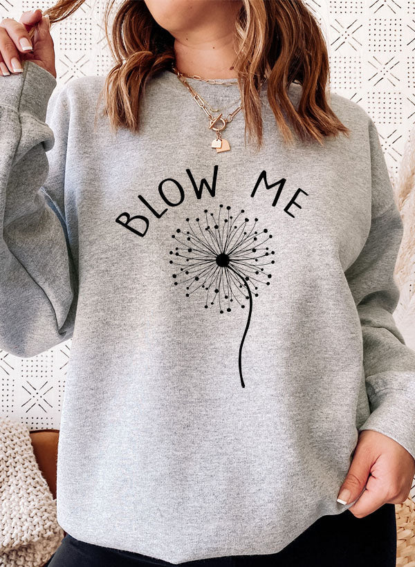 Blow Me Sweat Shirt shopmerchmallow Virgin Teez - Black Hoodie