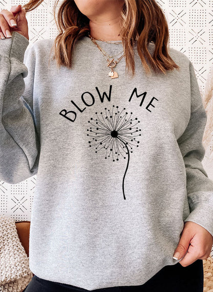 Blow Me Sweat Shirt shopmerchmallow Virgin Teez - Black Hoodie