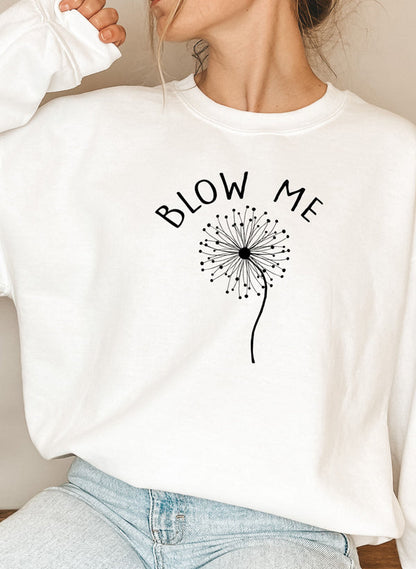 Blow Me Sweat Shirt shopmerchmallow Virgin Teez - Black Hoodie