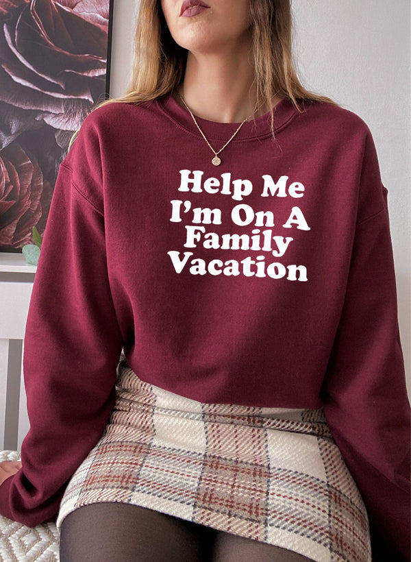 Help Me Im On A Sweat Shirt shopmerchmallow Virgin Teez - Black Hoodie