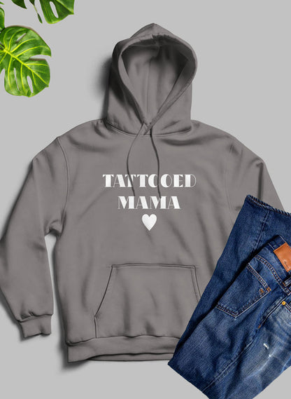 Tattooed Mama Hoodie shopmerchmallow Virgin Teez - Black Hoodie
