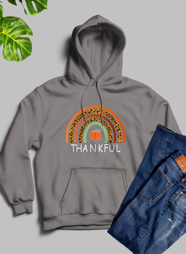 Thankful Hoodie shopmerchmallow Virgin Teez - Black Hoodie