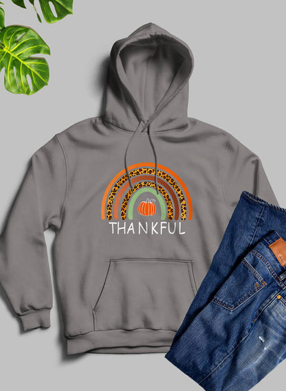 Thankful Hoodie shopmerchmallow Virgin Teez - Black Hoodie