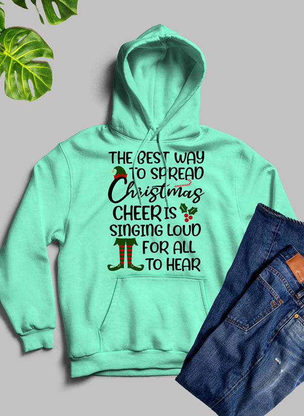 The Best Way To Spread Hoodie shopmerchmallow Virgin Teez - Black Hoodie