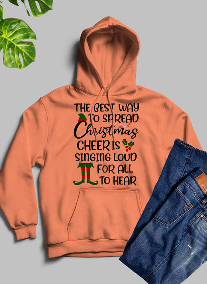 The Best Way To Spread Hoodie shopmerchmallow Virgin Teez - Black Hoodie