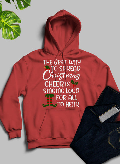 The Best Way To Spread Hoodie shopmerchmallow Virgin Teez - Black Hoodie