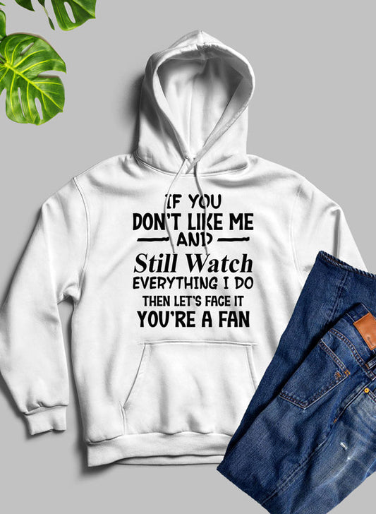 Youre A Fan Hoodie shopmerchmallow Virgin Teez - Black Hoodie