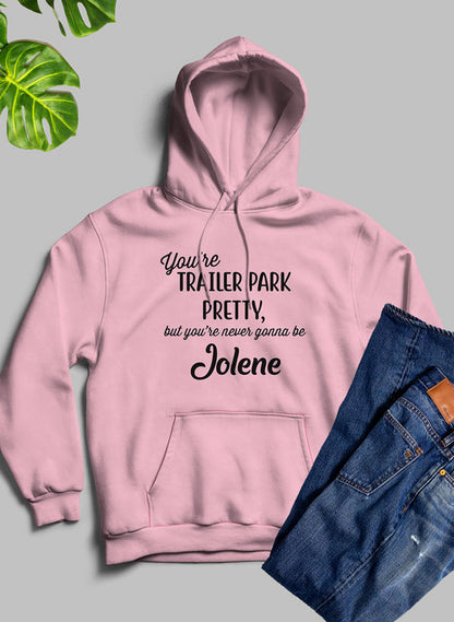 Youre Trailer Park Pretty Hoodie shopmerchmallow Virgin Teez - Black Hoodie