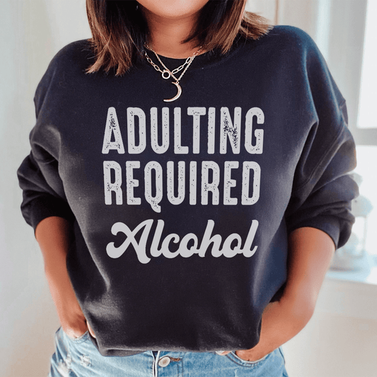Adulting Requires Alcohol shopmerchmallow Adulting Requires Alcohol