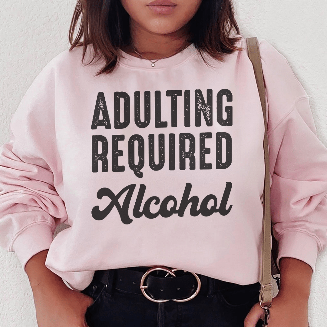 Adulting Requires Alcohol shopmerchmallow Adulting Requires Alcohol