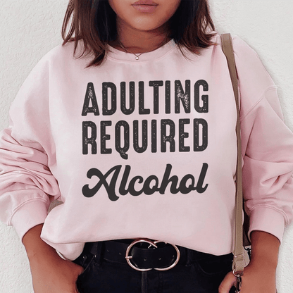 Adulting Requires Alcohol shopmerchmallow Adulting Requires Alcohol