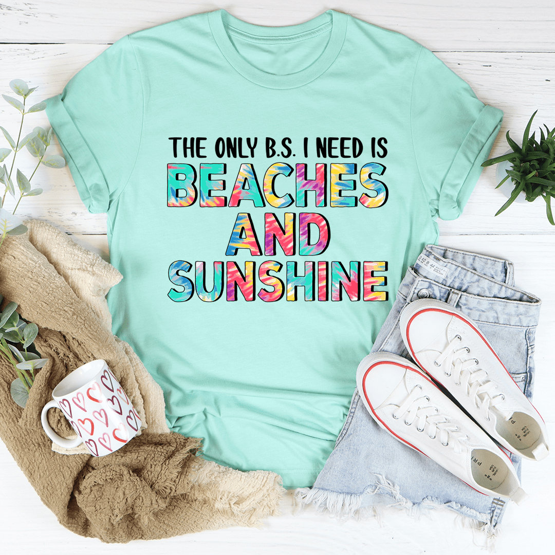 Beaches And Sunshine T-Shirt shopmerchmallow Beaches And Sunshine T-Shirt