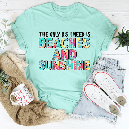 Beaches And Sunshine T-Shirt shopmerchmallow Beaches And Sunshine T-Shirt