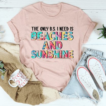 Beaches And Sunshine T-Shirt shopmerchmallow Beaches And Sunshine T-Shirt