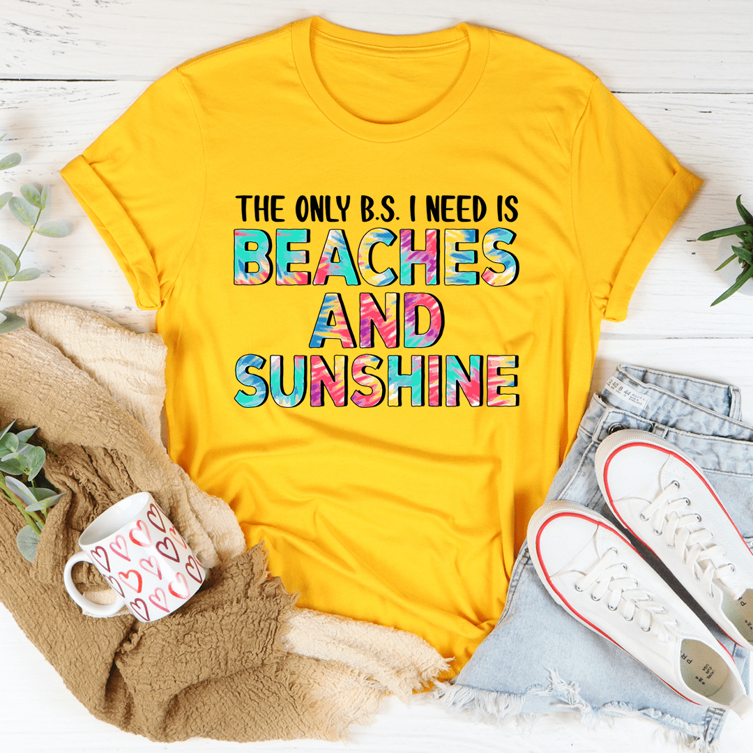 Beaches And Sunshine T-Shirt shopmerchmallow Beaches And Sunshine T-Shirt